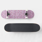 Crown Vetch Seamless Pattern Skateboard (Horizontaal)