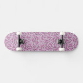 Crown Vetch Seamless Pattern Skateboard (Horizontaal)