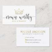 Crown Worthy Visitekaartje (Voorkant / Achterkant)