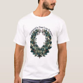 Crowned by Your Love Forever Laurel Wreath T-Shirt (Devant)