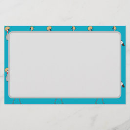 Crowned Cranes Briefpapier