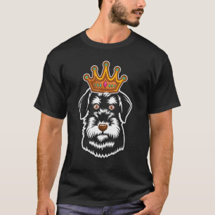 Crowned Schnauzer Mini Giant Schnauzer OEigenaars  T-shirt