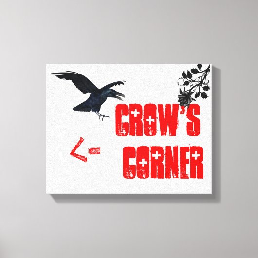 Crow's Corner officieel canvas Afdruk (Voorkant)