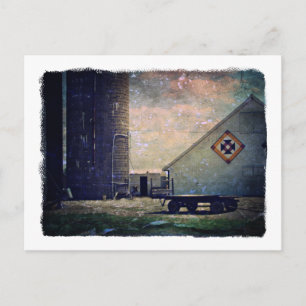 Crow's Nest Barn Quilt Briefkaart