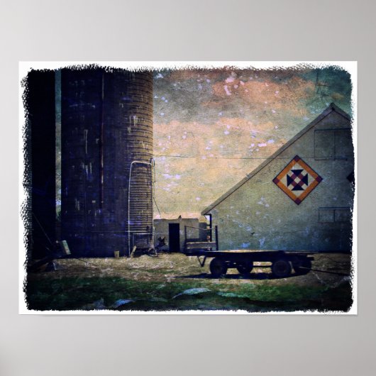 Crow's Nest Barn Quilt Poster (Voorkant)