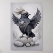 Crows Rock ! Poster Corbeau (Devant)