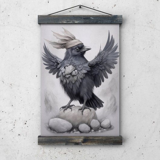 Crows Rock ! Poster Corbeau