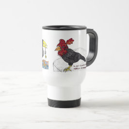Crows Travel Mug Reisbeker