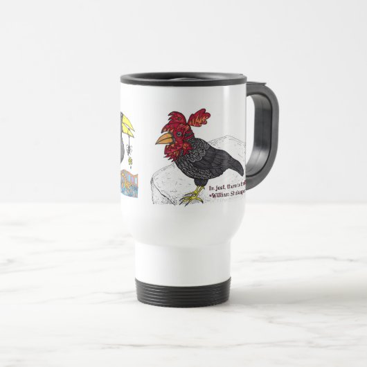 Crows Travel Mug Reisbeker (Voorkant rechts)