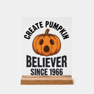 Croyant à la citrouille depuis 1966 Halloween vint