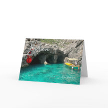 Croyez Capri Italie Noël Carte pliée