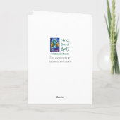 Croyez en la carte de voeux Magic Fairy (Dos)