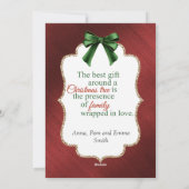 Croyez en la magie de la carte photo de Noël (Dos)