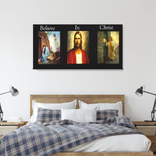 Croyez En La Toile Enveloppée En Christ 9