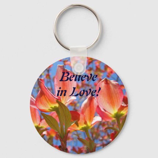 Croyez en l'Amour ! porte-clés Fleurs de Cornouill (Recto)