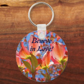 Croyez en l'Amour ! porte-clés Fleurs de Cornouill (Recto)