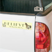 Croyez en Magick Bumper Sticker (Sur camion)