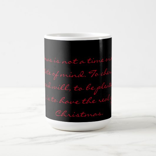 Croyez en Noël, Café Mug (Centre)
