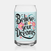 Croyez en vos rêves Floral Whimsical Art (Verso)