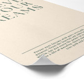 Croyez en vos rêves Poster personnalisé (Coin)