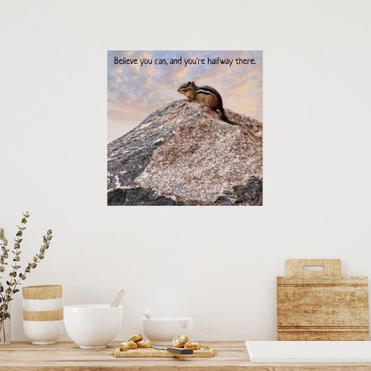 Croyez en votre propre affiche (Cuisine)