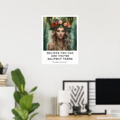 Croyez en vous Affiche de citation motivationnelle (Bureau à domicile)