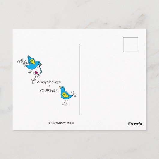 Croyez En Vous_ Carte Postale (Dos)