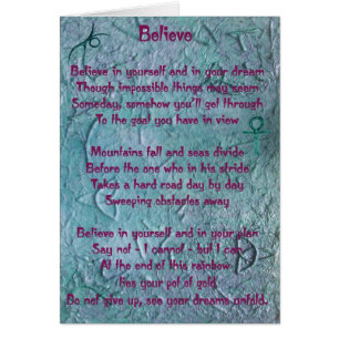 Croyez en vous-même