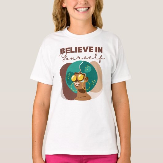Croyez en vous-même bébé T-shirt (Devant)