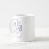 Croyez en vous-même confiance Mug (Devant gauche)
