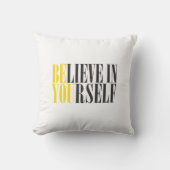 Croyez en vous-même le coussin (Recto)