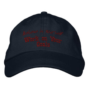 Croyez en vous-même Motivation Citation Casquette
