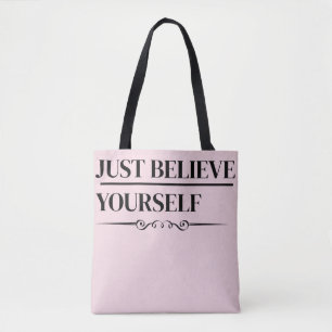 Croyez en Vous-Même Sac Cabas de Citation Motiva