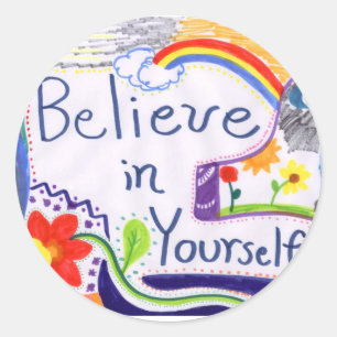 Croyez en vous-même Stickers Motivationnel
