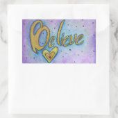 Croyez en Word Art Inspirational Decal Stickers (Sac)