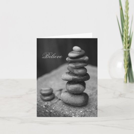 Croyez la carte de note (Devant)