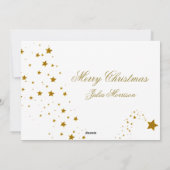 Croyez la carte photo de Noël (Dos)