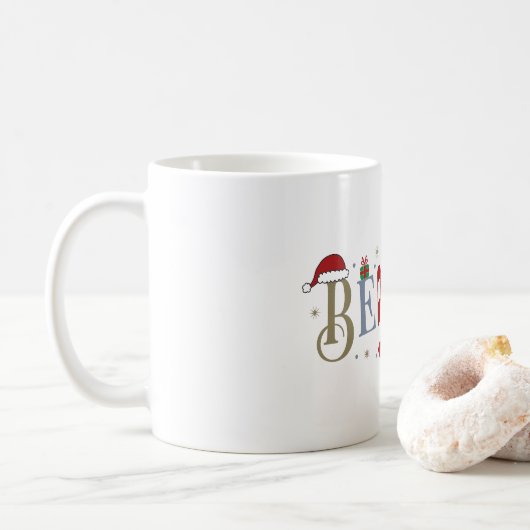 Croyez la Mug de Noël (Avec donut)