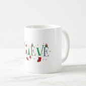 Croyez la Mug de Noël (Devant droit)