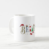 Croyez la Mug de Noël (Devant gauche)