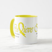 Croyez "la tasse jaune " (Devant gauche)