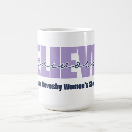 Croyez les survivants Mug (Centre)