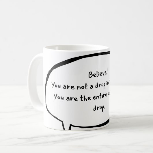 Croyez Mug (Devant gauche)