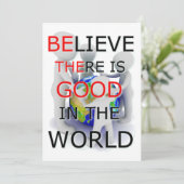 Croyez qu'il y a du bon dans la carte Monde (Debout devant)