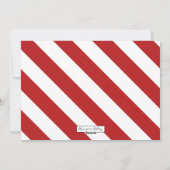 Croyez Simplement Carte photo De Vacances | Rouge (Dos)