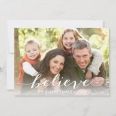 Croyez simplement l'olive du carte photo | de (Devant)