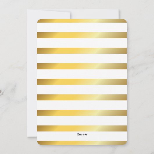 Croyez Sparkling Faux Foil Script | Carte pour les (Dos)