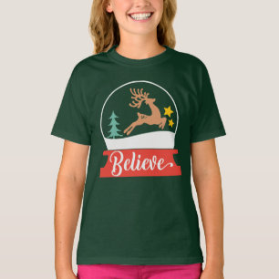 Croyez T-Shirt de vacances de Noël