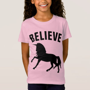 CROYEZ UNICORN T-shirts pour filles