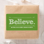 Croyez Vacances Artisanat maison ou Étiquette cade (En situation)